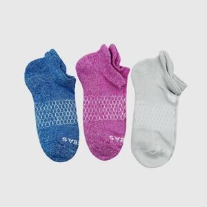 Bombas 3 Pairs Women's Ankle Socks athletic Honeycomb Size Medium 8-10